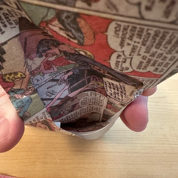 Comic book page wallet - Mighty Wallet by Dynomighty Design - Picture 3 of 5